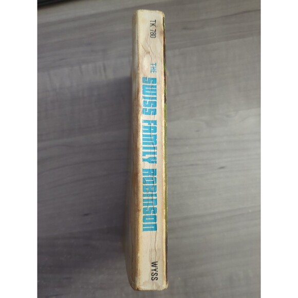 1969 The Swiss Family Robinson Johann David Wyss Vintage Paperback First Edition - Picture 5 of 9